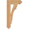 Ekena Millwork Olympic Arts & Crafts Smooth Bracket, Western Red Cedar, 3 1/2"W x 14"D x 26"H BKT04X14X26OLY03SWR - alternate 4